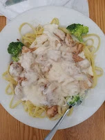 Chicken Fettuccine Alfredo with Chicken