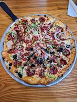 Half Pineapple Everything Pizza