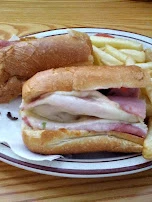 Hot Ham Sub with Fries